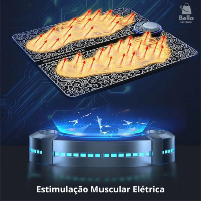 Esteira elétrica portátil Massageadora para pés - RelaxWave